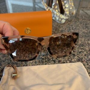 Tory Burch Sunglasses, case and bag